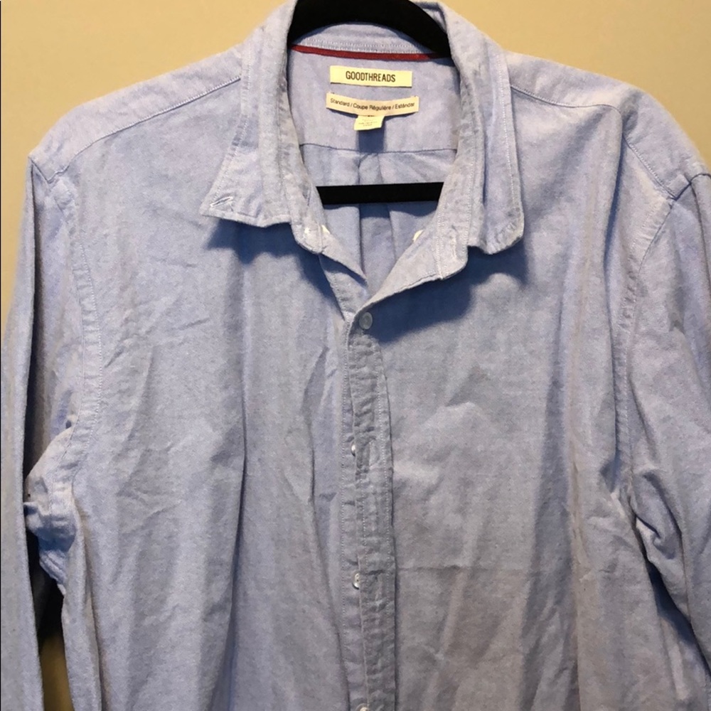 Goodthreads Men's Oxford Shirt Long-Sleeve